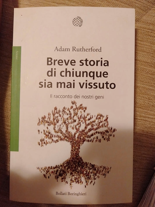Breve storia di chiunque sia mai vissuto il racconto dei nostri geni - copertina