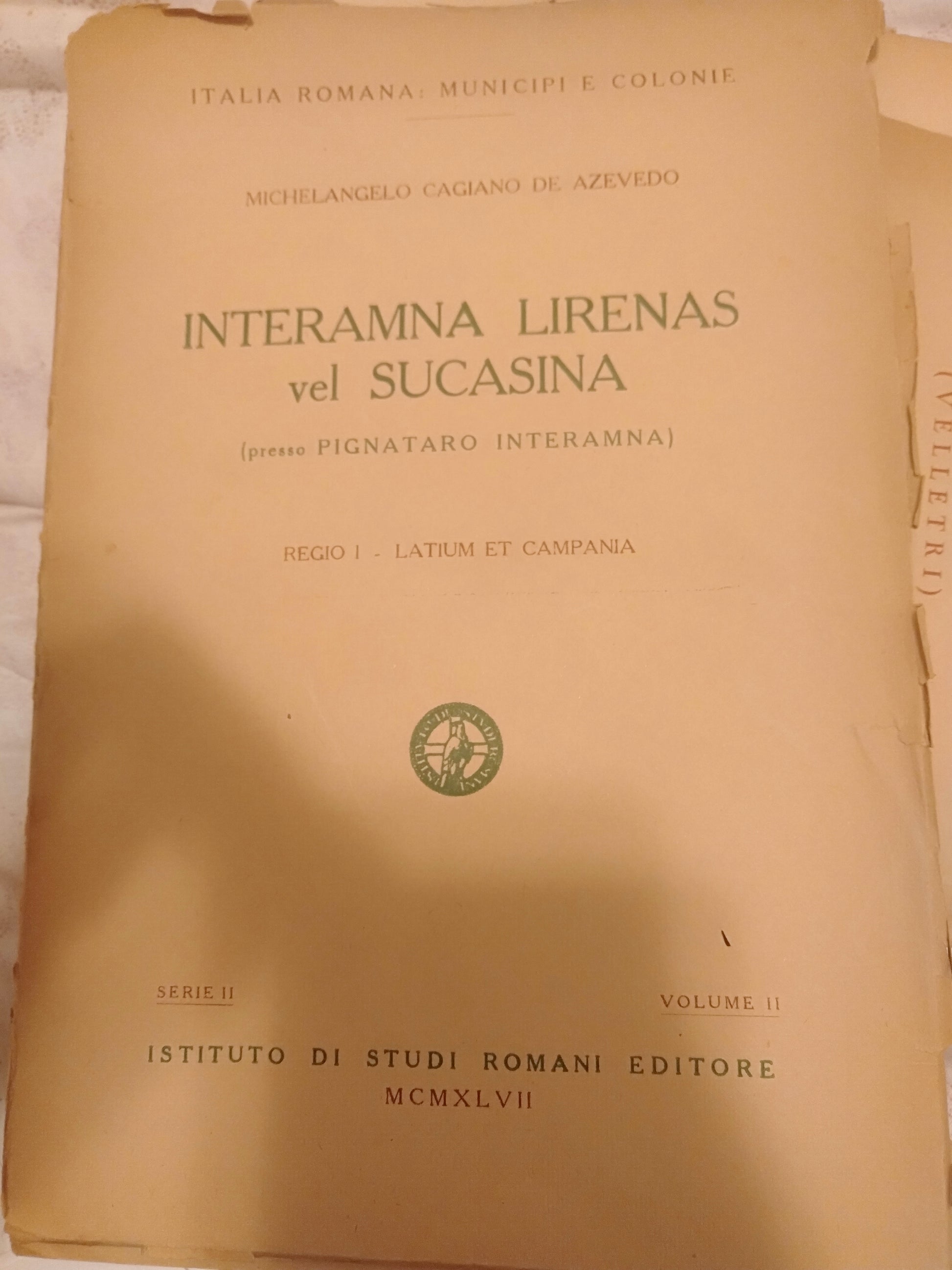 Interamna lirenas bel sucasina - copertina
