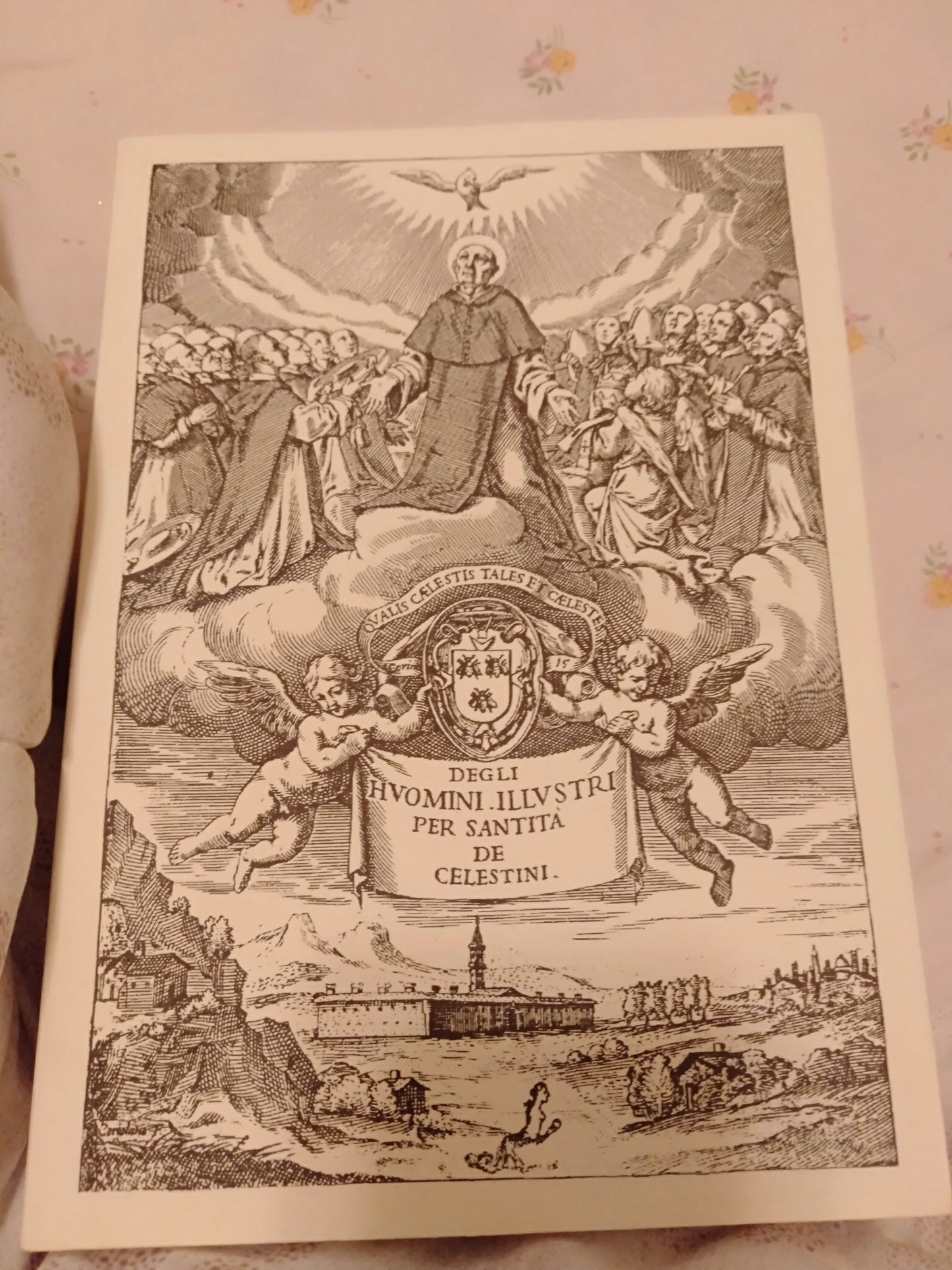 Degli HVOMINI illVstri per sanità de celestini - copertina