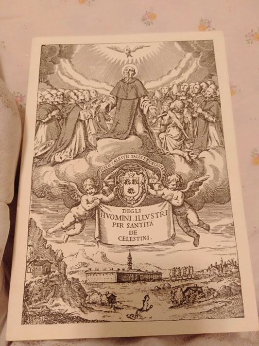 Degli HVOMINI illVstri per sanità de celestini - copertina