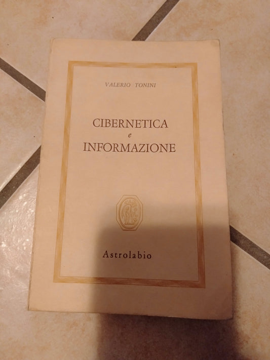 Cibernetica e informazione - copertina