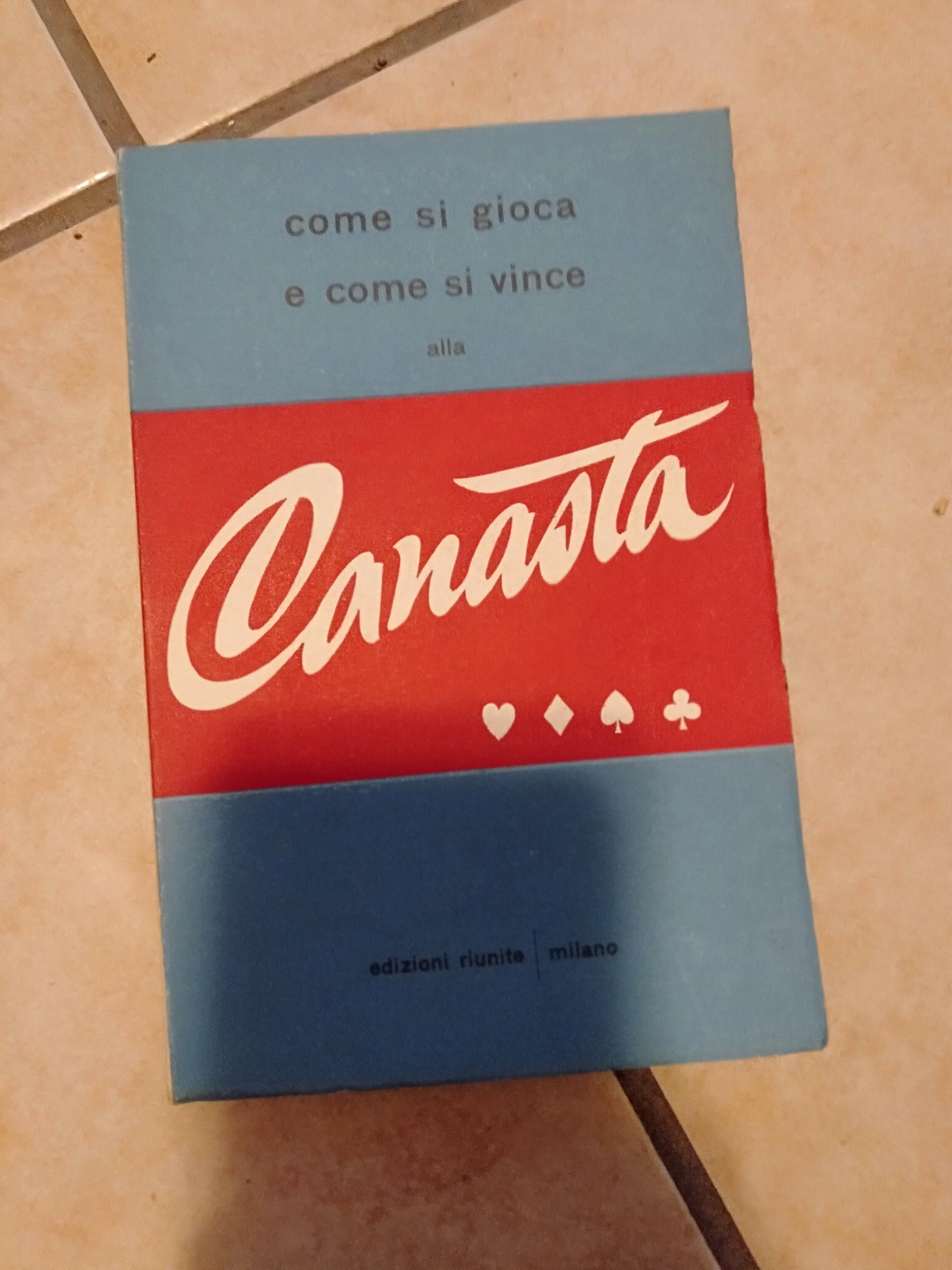 Come si gioca e come si vince alla canasta - copertina