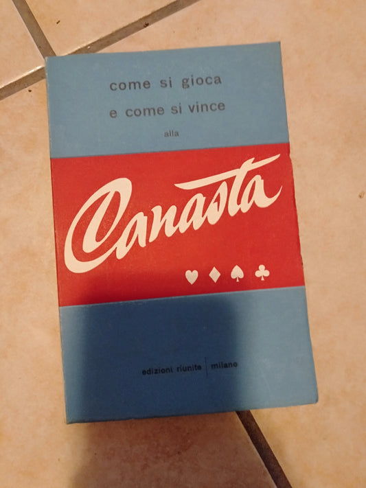 Come si gioca e come si vince alla canasta - copertina