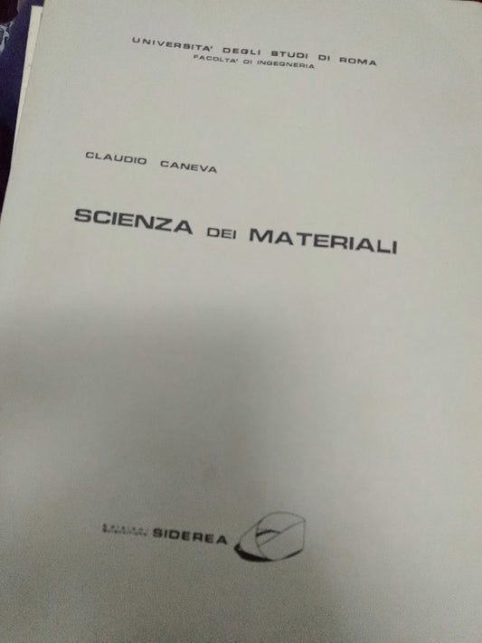Scienza dei materiali - copertina