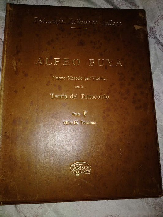 Nuovo metodo per violino con la teoria del tetracordo parte 6 VIII e IX posizione - copertina