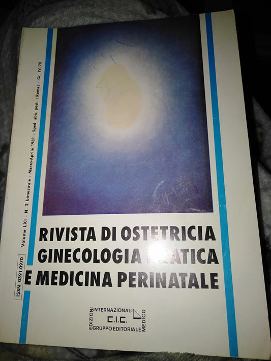 Rivista di ostetricia ginecologia pratica e medicina perinale - copertina