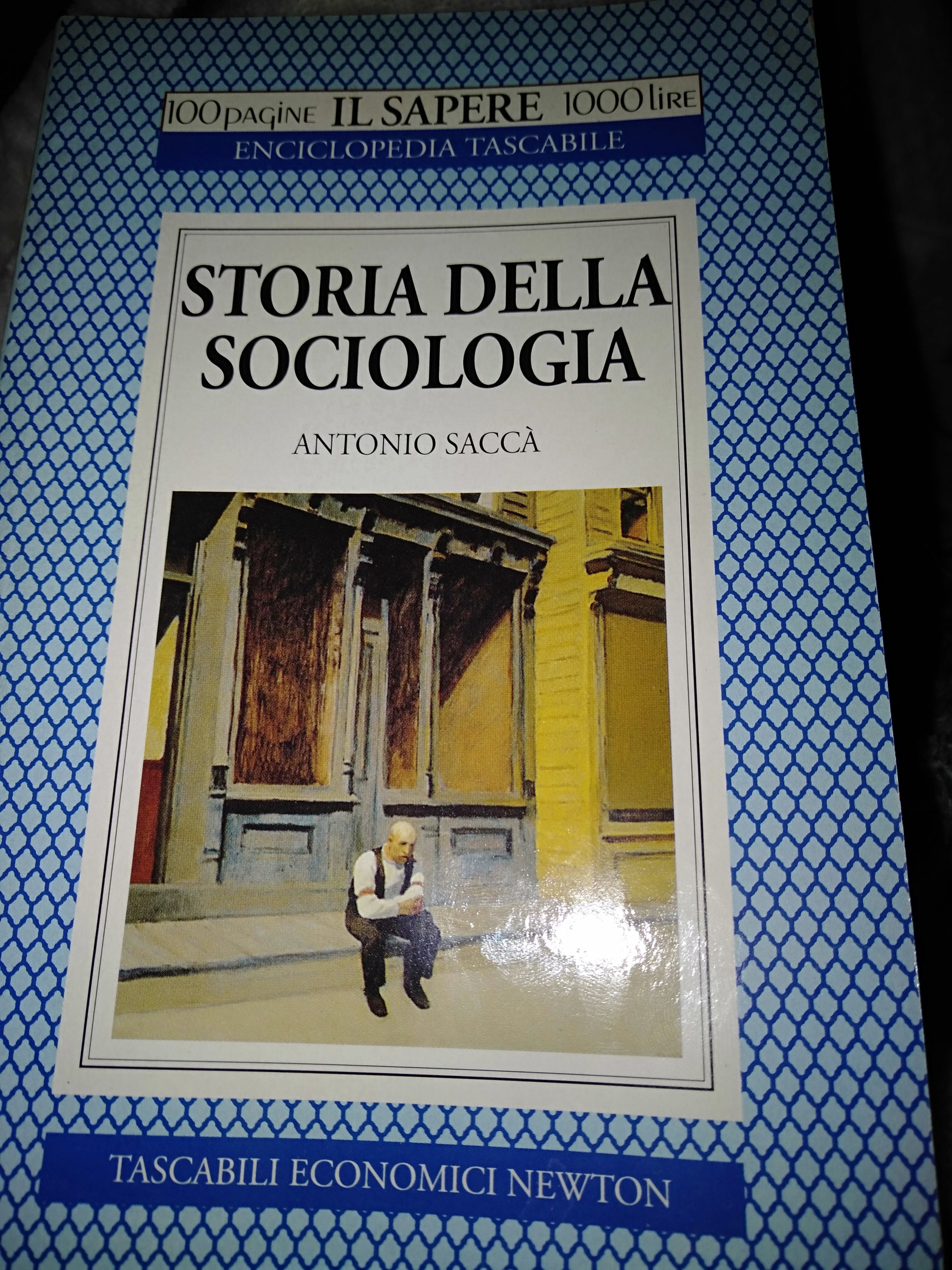 Storia della sociologia - copertina