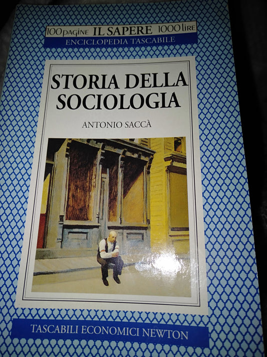 Storia della sociologia - copertina