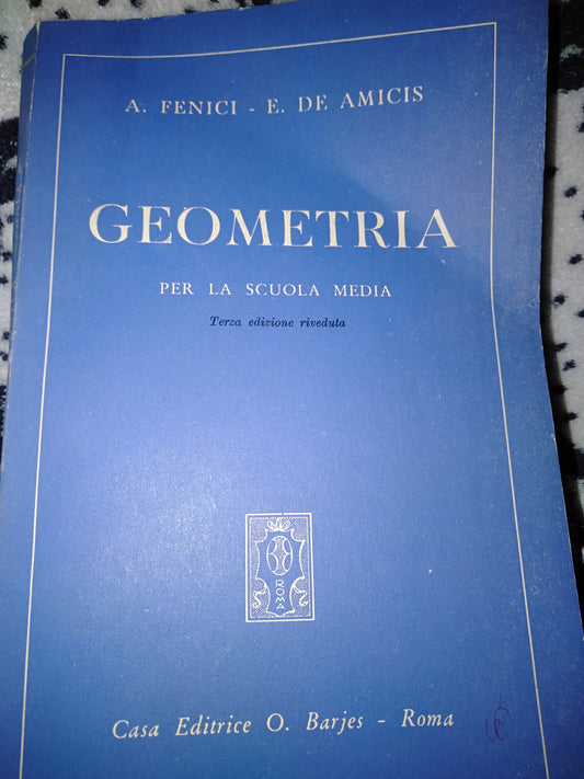 Geometria per la scuola media - copertina