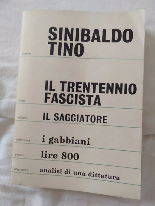 Il Trentennio fascista - copertina