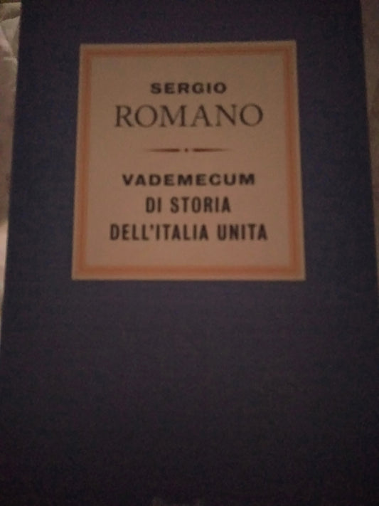 Vademecum di storia dell' Italia unita - copertina