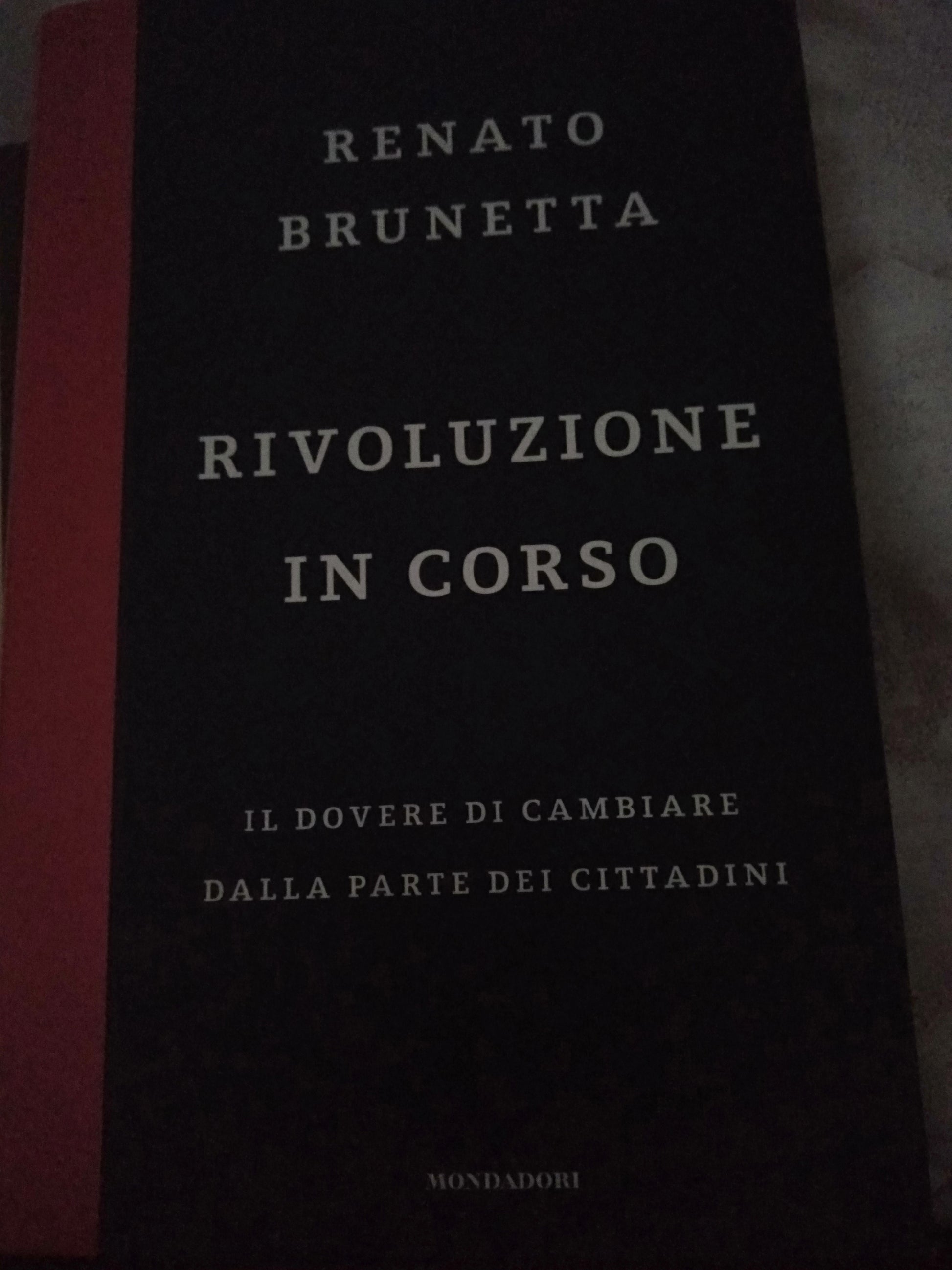 Rivoluzione in corso il dovere di cambiare dalla parte dei cittadini - copertina