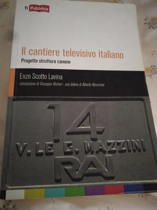 Il cantiere televisivo italiano - copertina