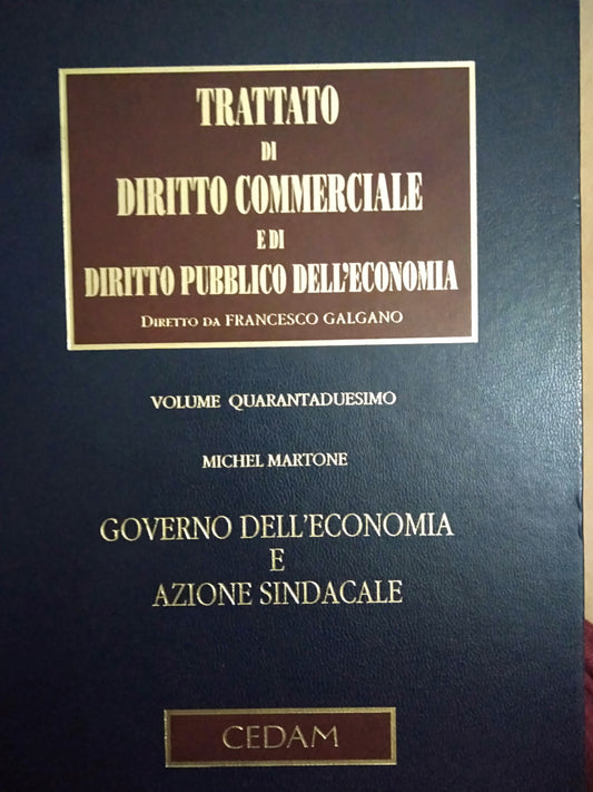 Trattato di diritto commerciale e di diritto pubblico dell' economia - copertina