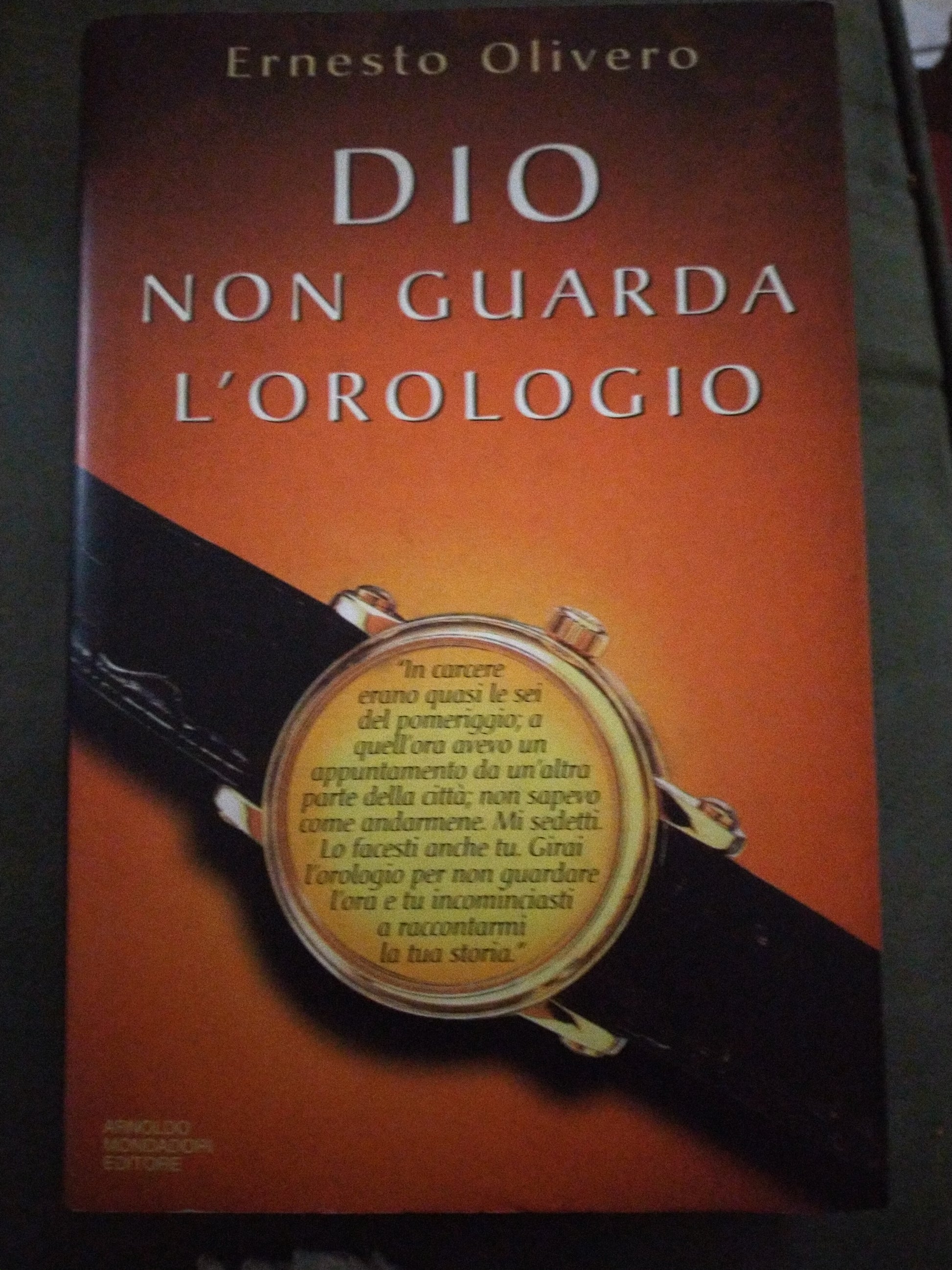Dio non guarda l orologio - copertina