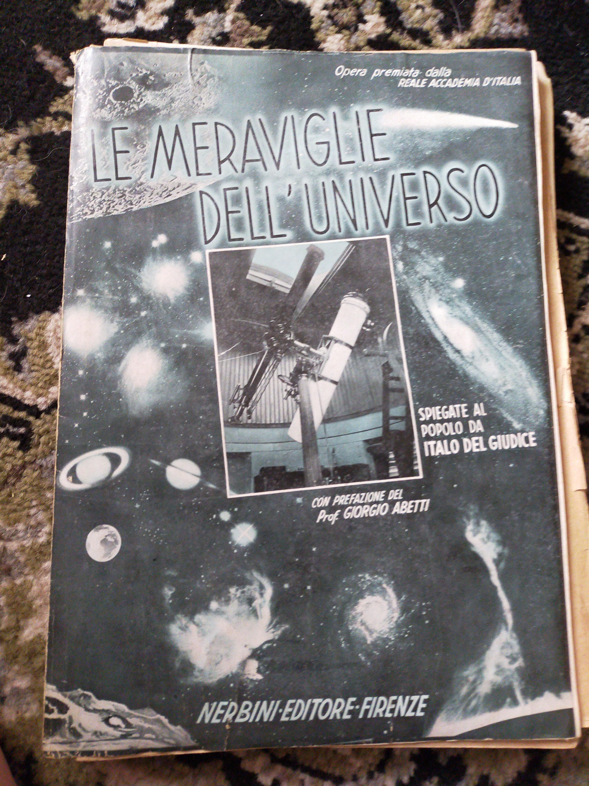 Le meraviglie dell' universo - copertina