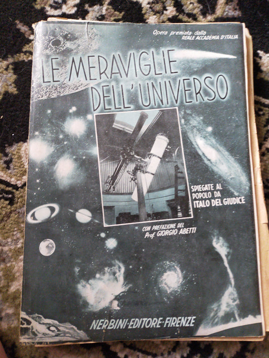 Le meraviglie dell' universo - copertina