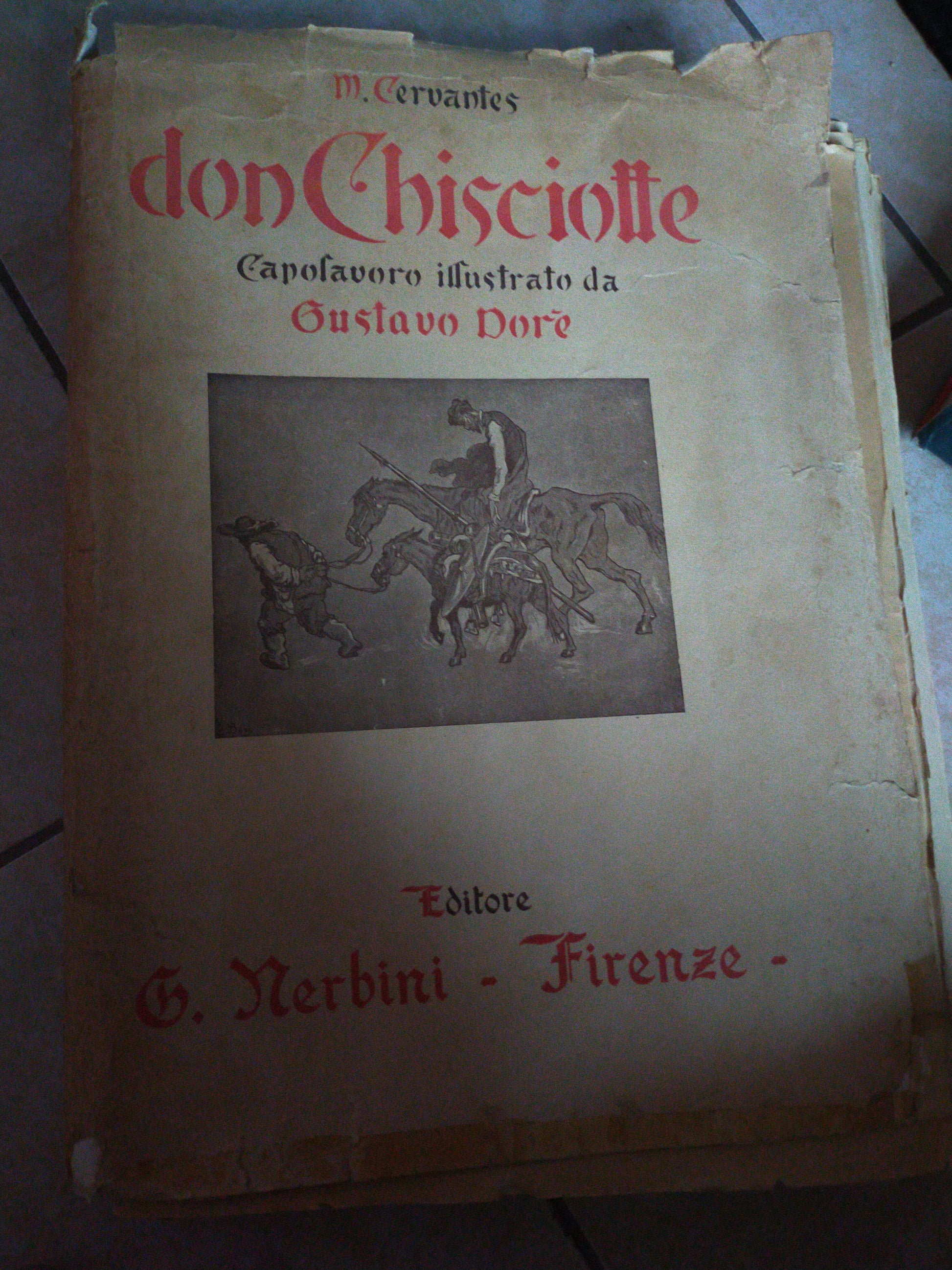 Don Chisciotte illustrato da Gustavo dore - copertina