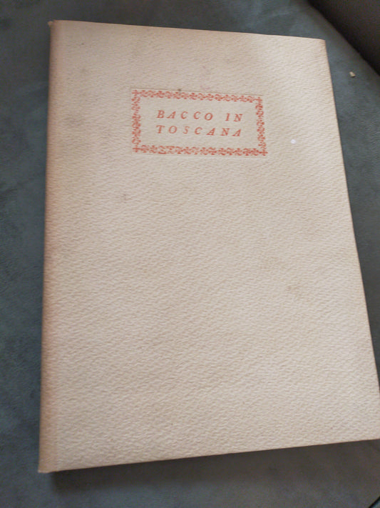 Bacco in Toscana - copertina