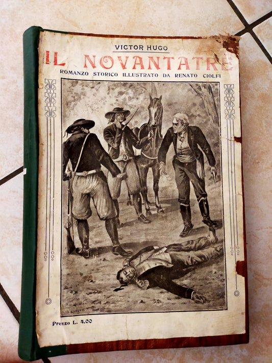 Il novantatre romanzo storico illustrato - copertina