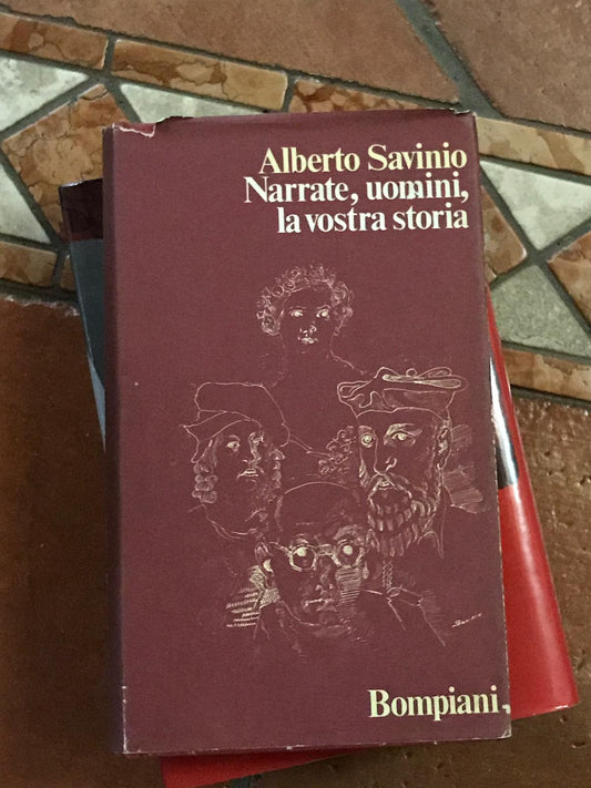 Narrate, uomini, la vostra storia - copertina