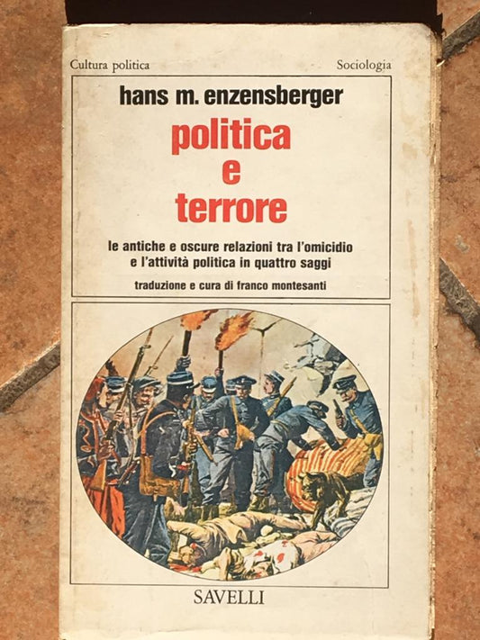 Politica  e terrore - copertina