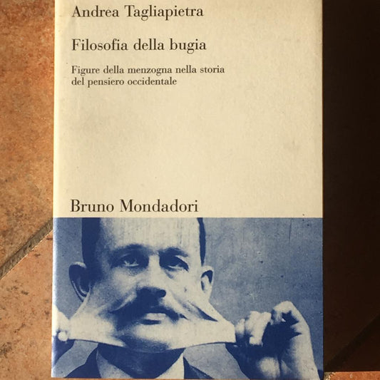 Filosofia della bugia - copertina