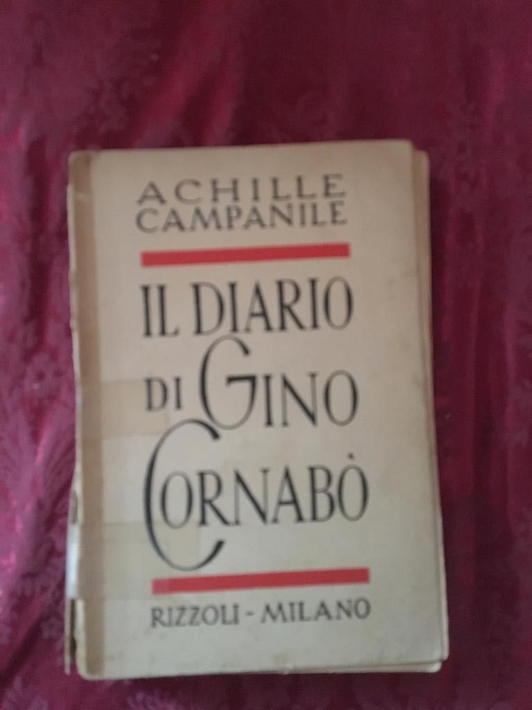 Il diario di Gino Cornabo' - copertina