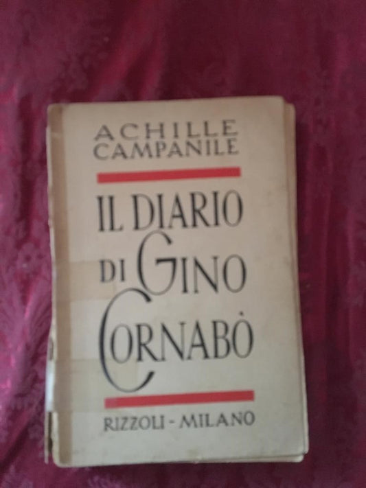 Il diario di Gino Cornabo' - copertina