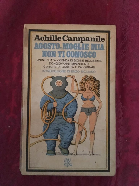 Agosto, moglie mia non ti conosco - copertina
