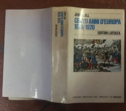 Cento anni d'Europa 1870/1970 - copertina