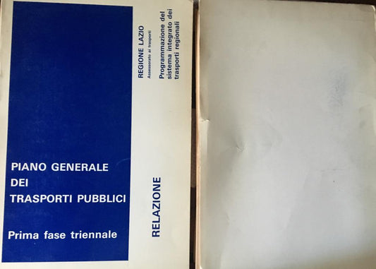 Piano generale dei trasporti pubblici - copertina