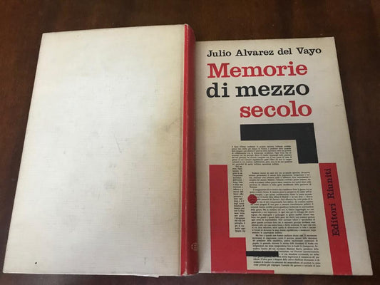 Memorie di mezzo secolo - copertina