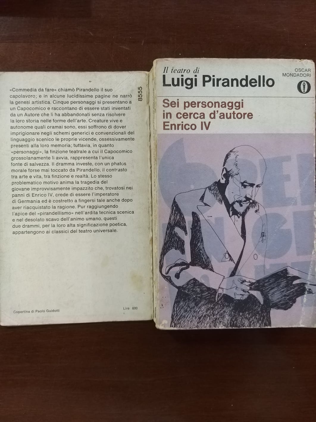 Sei personaggi in cerca d'autore. Enrico IV - copertina