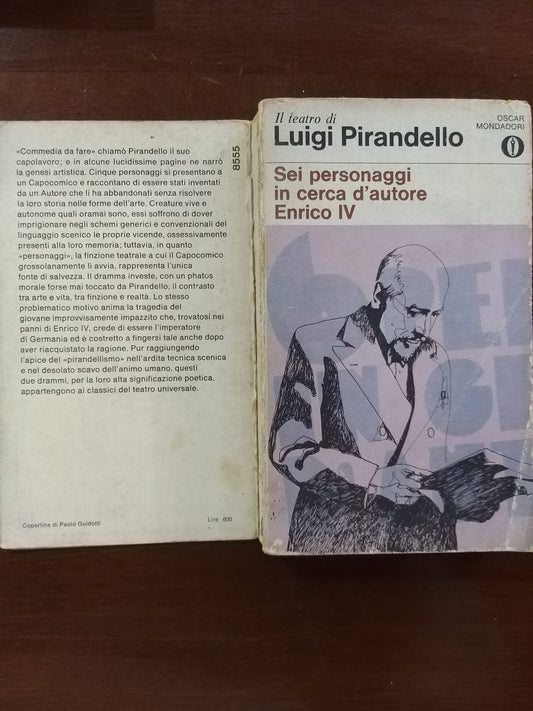 Sei personaggi in cerca d'autore. Enrico IV - copertina