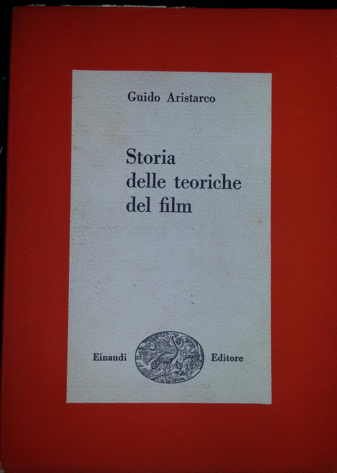 Storia delle teoriche del film - copertina