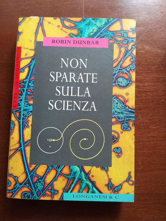 Non sparate sulla scienza - copertina