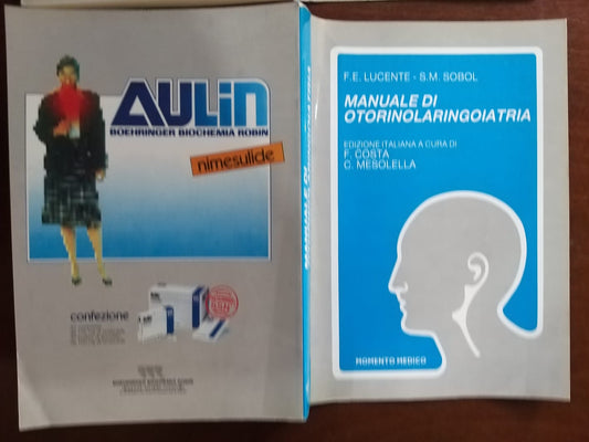 Manuale di Otorinolaringoiatra - copertina