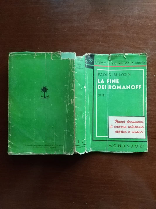 La fine dei Romanoff - copertina