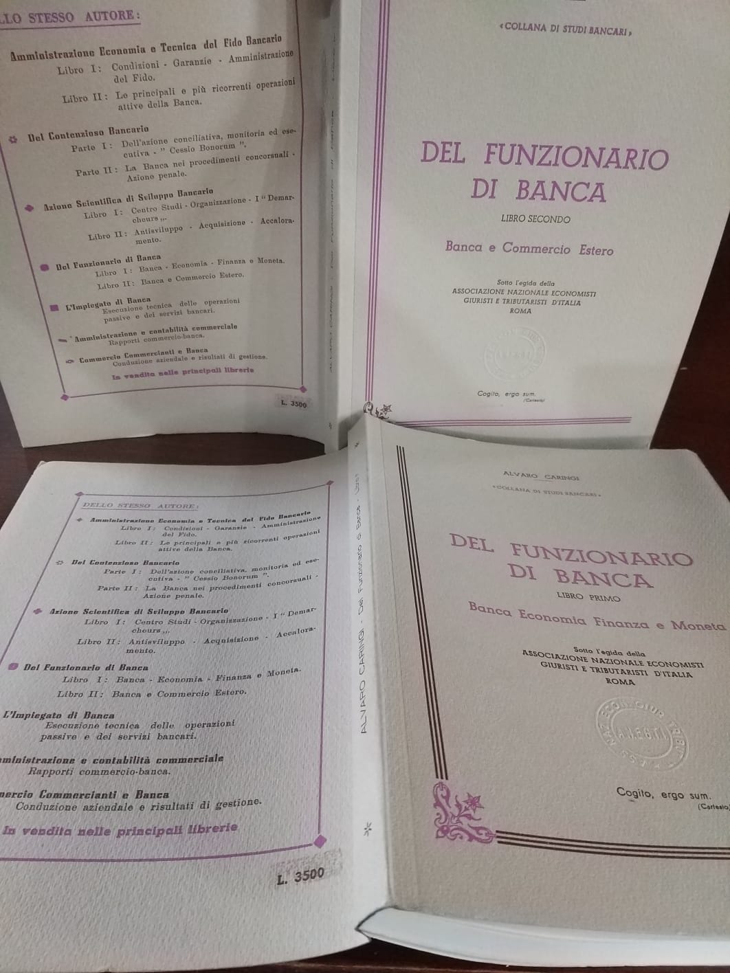 Del funzionario di Banca - copertina