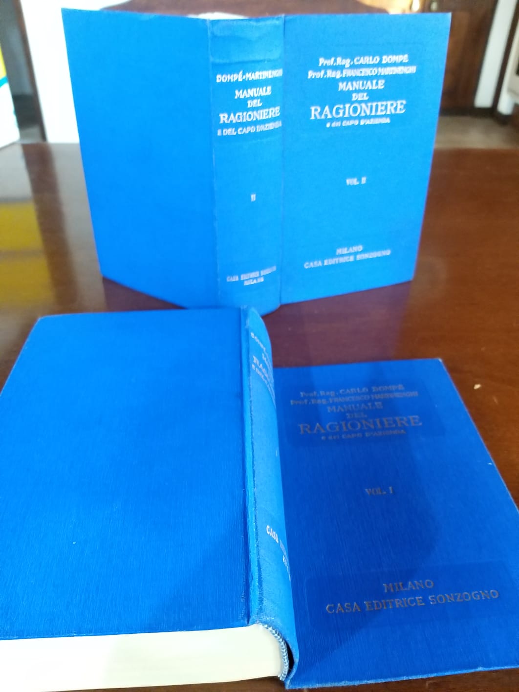 Manuale del ragioniere e del capo d'azienda - copertina