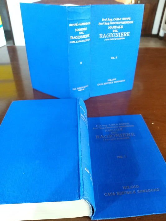Manuale del ragioniere e del capo d'azienda - copertina