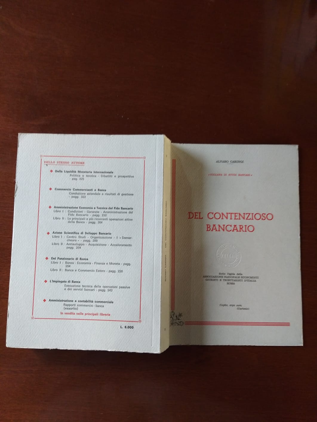 Del contenzioso Bancario - copertina