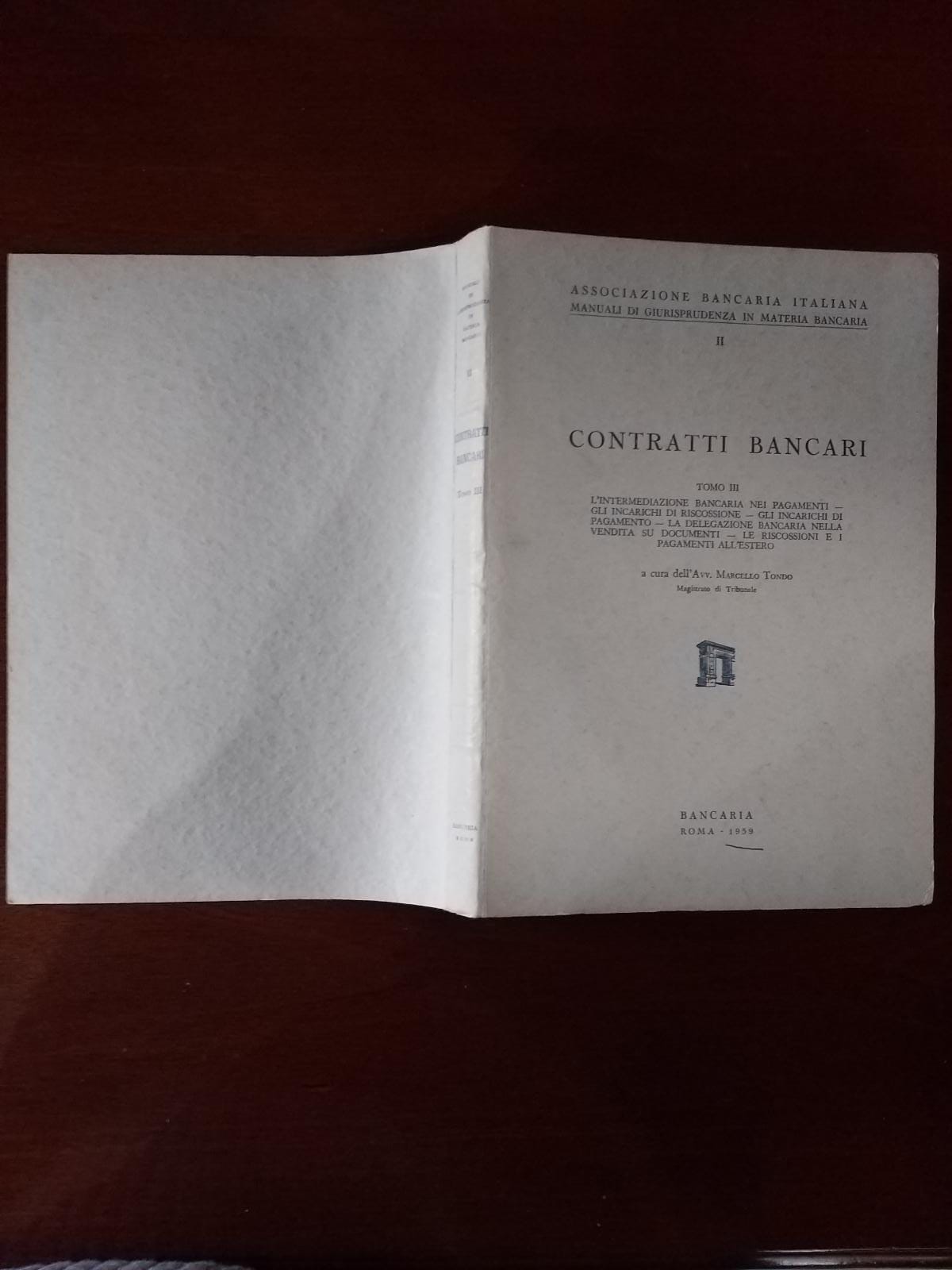 Contratti Bancari - copertina