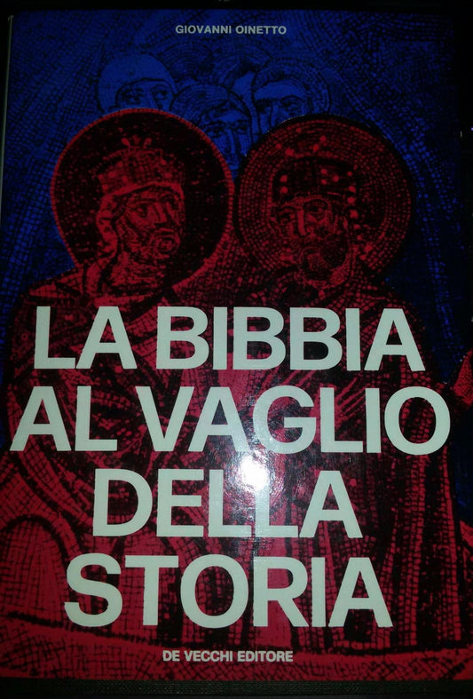 La Bibbia al vaglio della storia - copertina