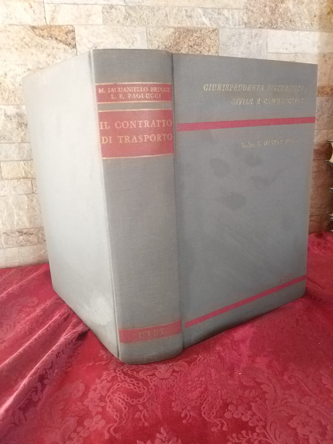 Il contratto di trasporto - copertina