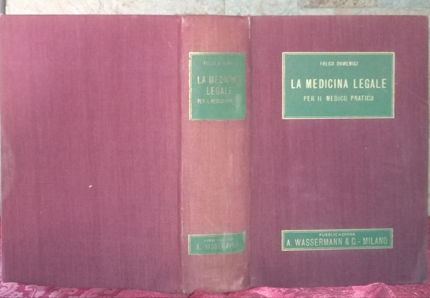La medicina legale - copertina