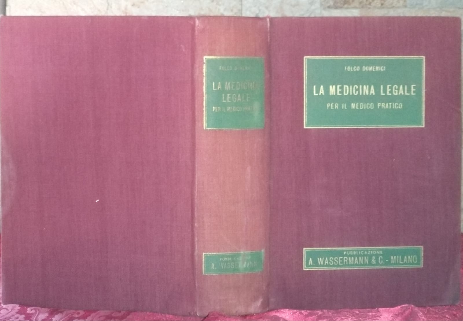 La medicina legale - copertina
