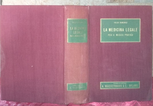 La medicina legale - copertina