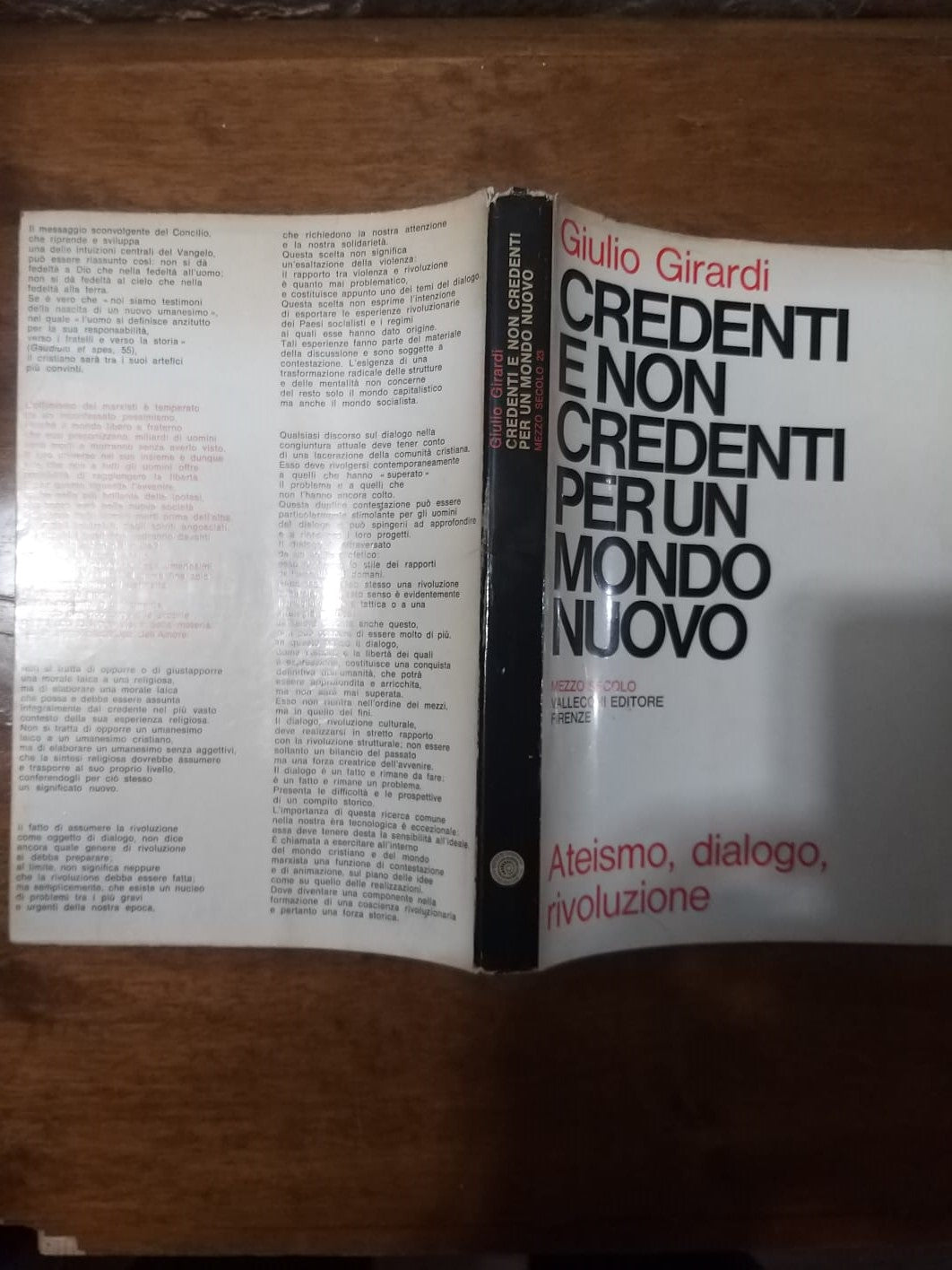 Credenti e non credenti per un mondo nuovo - copertina